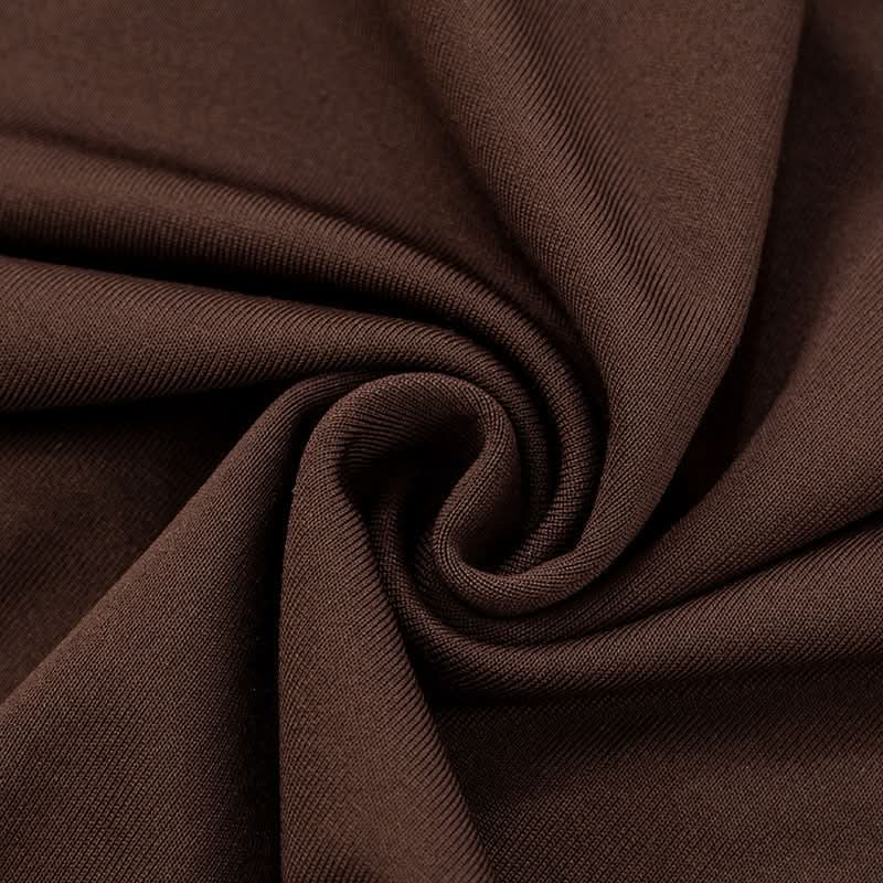 Effortless Autumn Chic: Espresso One-Shoulder Ruched Top for Flattering Fall Style