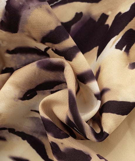 Sultry Leopard Print Cowl Neck Top with Chain Cross-Back – Your Fall & Holiday Statement Piece