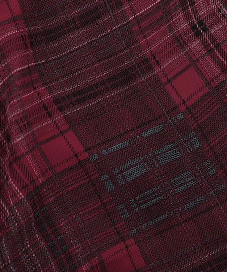 Fall Punk Plaid Asymmetrical Halter Top - Edgy Buckle & Ruffle for Halloween & Beyond