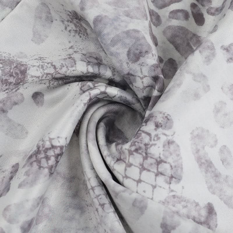 Sultry Grey Leopard Bodycon Mini Dress | Fall & Holiday Party Essential