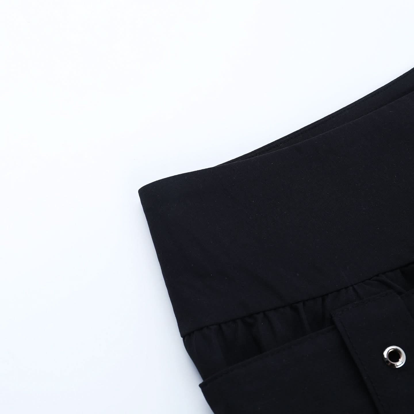 Gothic Spiderweb Pleated Mini Skirt | Buckle Belt & Garter Straps | Edgy Halloween & Fall Style