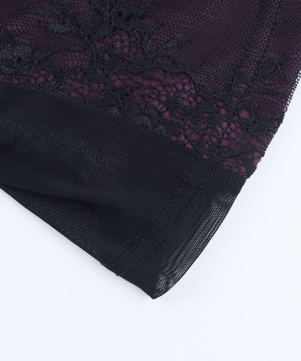 Hauntingly Chic Purple Lace Corset Cami Top - Gothic Romance & Spooky Season Style