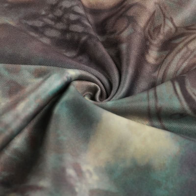 Mystic Bohemian Halter Maxi Dress - Chic Fall '25 Print