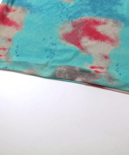 Vibrant Tie-Dye One-Shoulder Cowl Neck Mini Dress - Your Go-To for Fall Parties & Nights Out