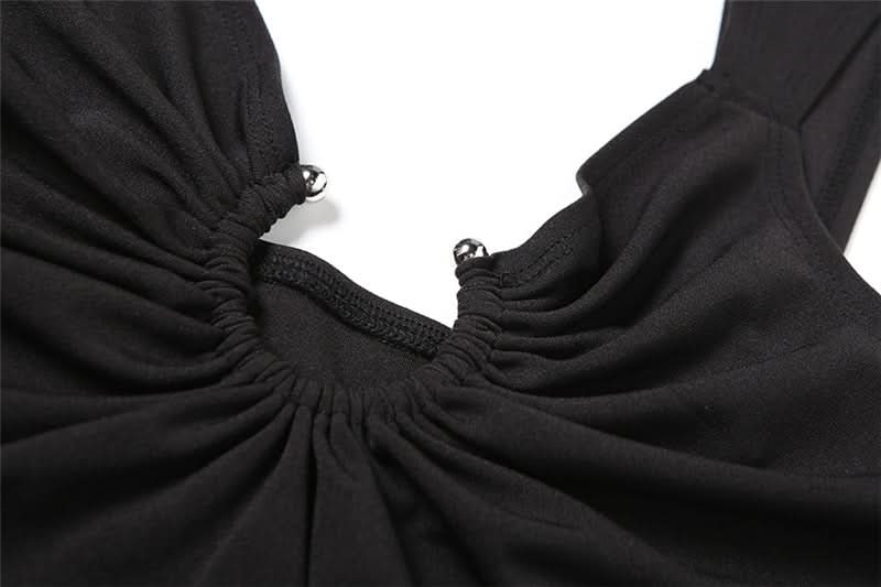 Radiant Plum O-Ring High Slit Maxi Dress – Your Fall & Holiday Party Statement