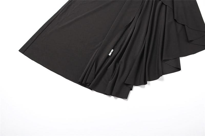 Radiant Plum O-Ring High Slit Maxi Dress – Your Fall & Holiday Party Statement