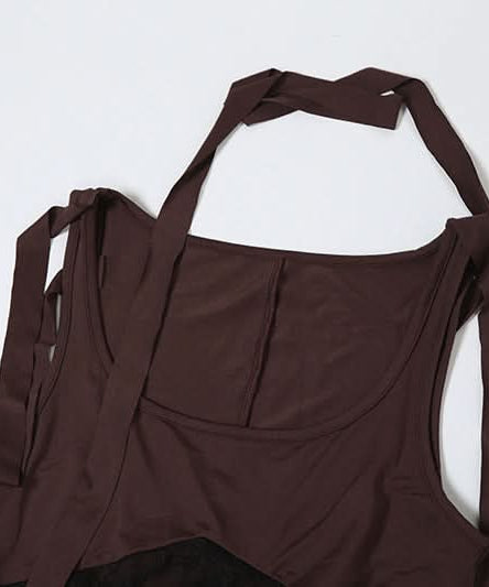 Autumn Allure: Luxe Lace Patchwork Ruched Maxi Dress - Elegant Bodycon for Fall Evenings