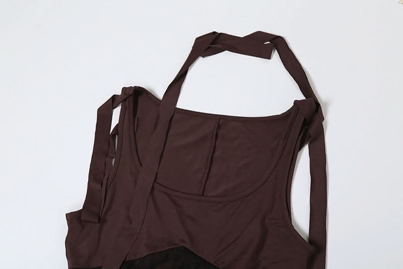 Autumn Allure: Luxe Lace Patchwork Ruched Maxi Dress - Elegant Bodycon for Fall Evenings