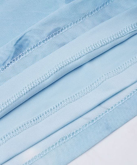 Chic Sky Blue Floral Lace Bodycon Mini Dress - Effortless Style for Date Night & Fall Getaways