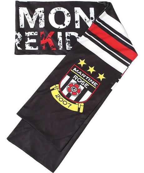 Martine Rose-Inspired Graphic Scarf-Belt Shorts – Edgy Fall Party Essential for Women