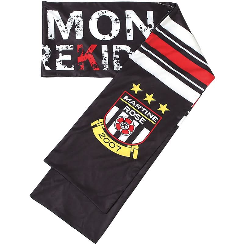 Martine Rose-Inspired Graphic Scarf-Belt Shorts – Edgy Fall Party Essential for Women