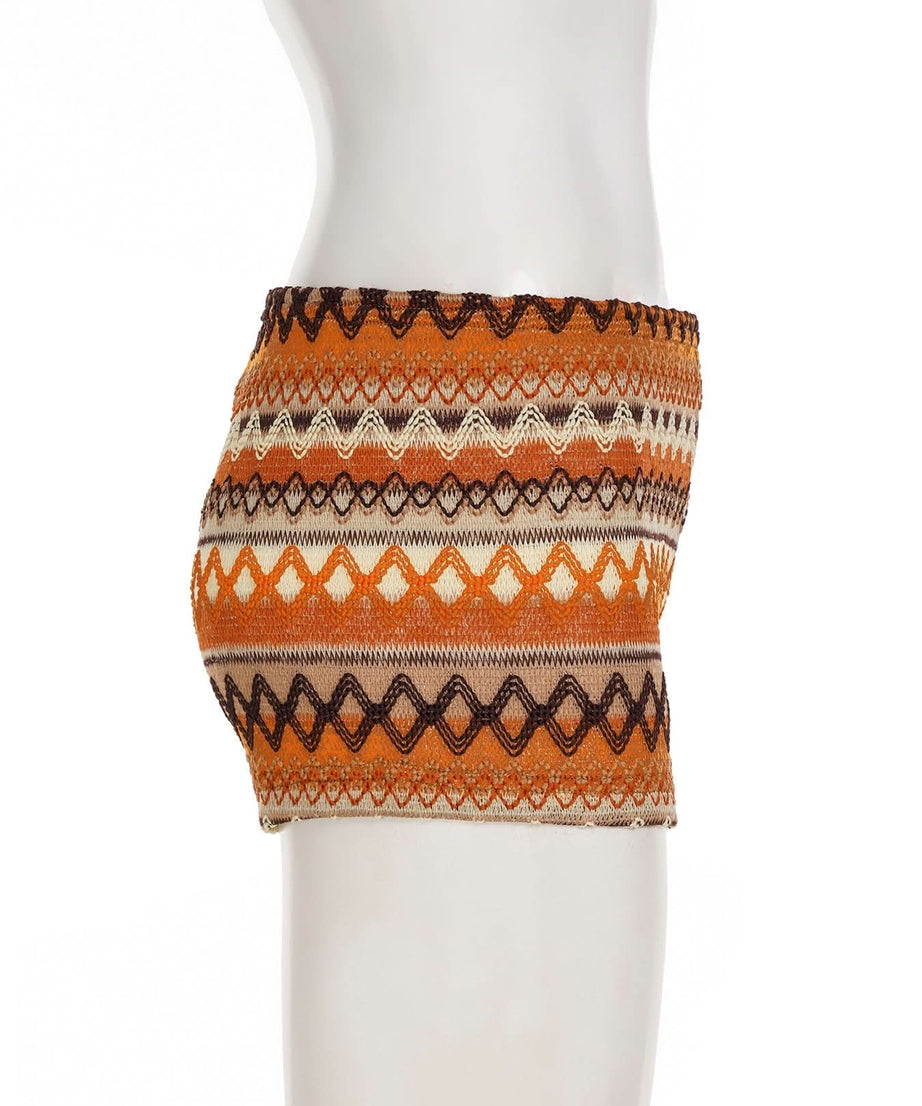 Boho Chic Knit Low-Rise Shorts - Your Essential Fall Getaway & Resort Style