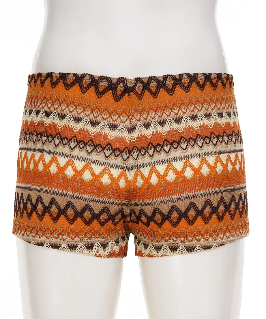 Boho Chic Knit Low-Rise Shorts - Your Essential Fall Getaway & Resort Style