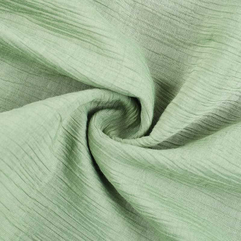 Cottagecore Chic Sage Green Smocked Maxi Dress with Puff Sleeves & Tie-Front Detail – Fall Transition & Beyond