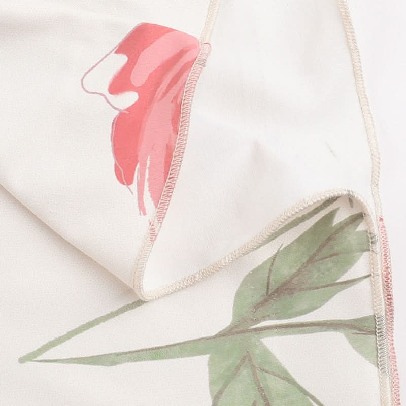 Blush Rose Ruffle Cami Midi Dress | Elegant Floral V-Neck for Fall Weddings & Resort Getaways