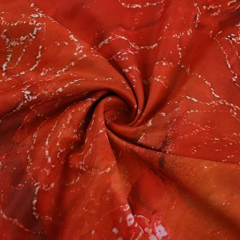 Radiant Rose Halter Mini Dress: Fall Festivities & Holiday Sparkle