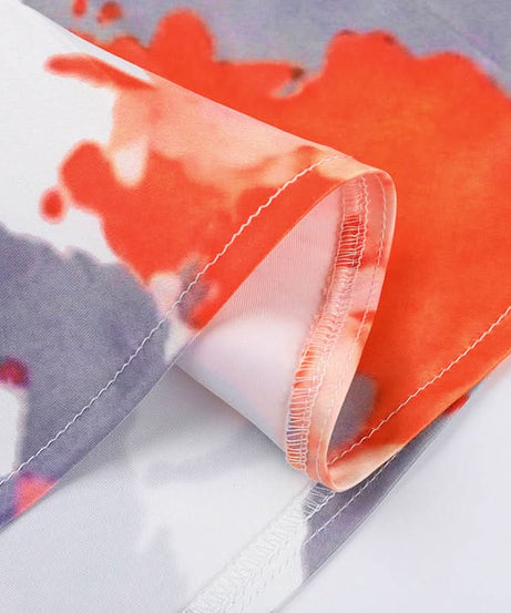 Vibrant Bloom Halter Mini Dress - Sweetheart Neckline, Pleated Skater Skirt - Perfect for Fall Getaways