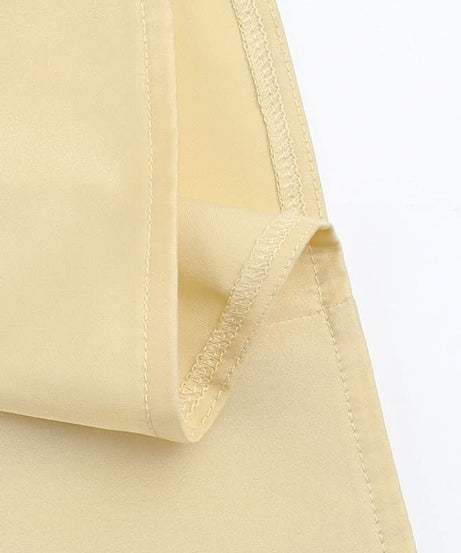 Champagne Dreams: One Shoulder Cowl Neck Satin Maxi Dress - Fall & Holiday Party Glam