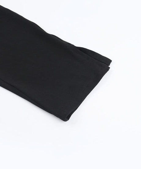 Sleek & Chic Black Strapless Bodycon Jumpsuit with Ankle Slits - Your Fall Event Essential!