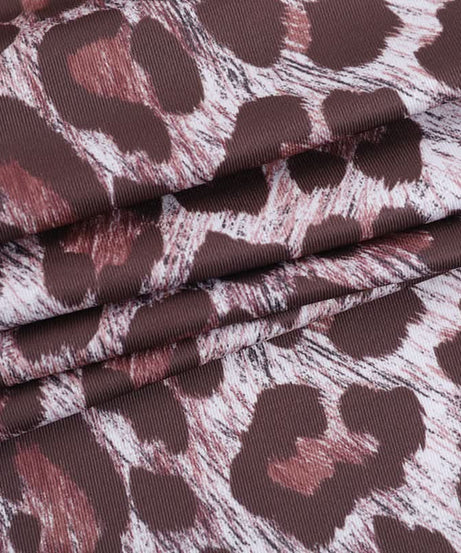 Sultry Leopard Print Off-Shoulder Flare Jumpsuit - Fall Party & Holiday Glam