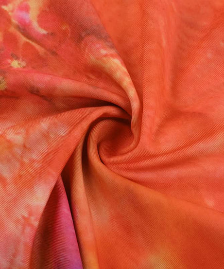 Sunset Serenity Halter Maxi Dress - Vibrant Tie-Dye with Slit for Resort & Holiday Getaways