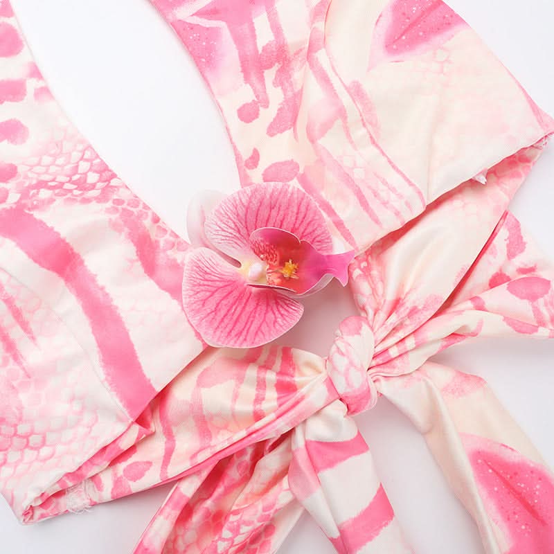 Pink Orchid Halter & Maxi Skirt Set - Your Ultimate Warm Weather Getaway Outfit