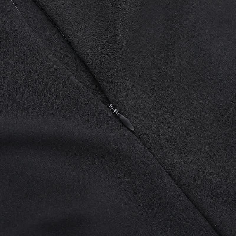 Chic Black Ruffle Strapless Mini Dress - Your Go-To for Fall Parties & Holiday Glam