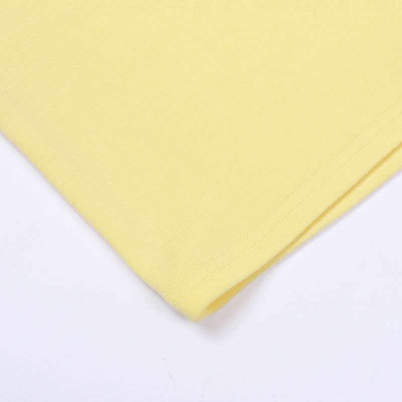 Sunshine Chic: Square Neck Cap Sleeve Bodycon Mini Dress - Your Versatile Fall & Holiday Essential