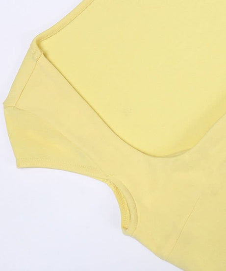 Sunshine Chic: Square Neck Cap Sleeve Bodycon Mini Dress - Your Versatile Fall & Holiday Essential