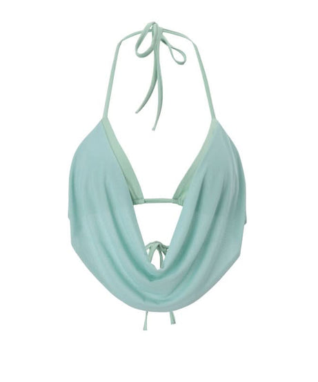 Effortless Chic Draped Cowl Neck Halter Top – Your Must-Have for Resort Getaways & Winter Sun