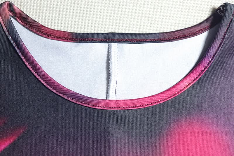 Cosmic Swirl Long Sleeve Maxi Dress - Chic Fall Bodycon Statement