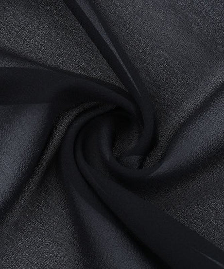 Enchanting Black Sheer Bolero | Dramatic Bell Sleeves & Lace Trim - Perfect for Fall & Halloween