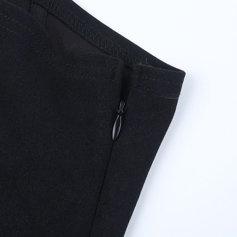 Gothic Witchy Off-Shoulder Corset Mini Dress | Lace Ruffle Halloween & Fall Fashion