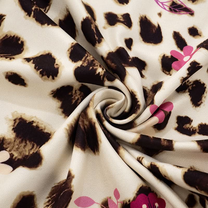 Chic Leopard & Floral Cami Tank Top – Fall Layering Essential for Women