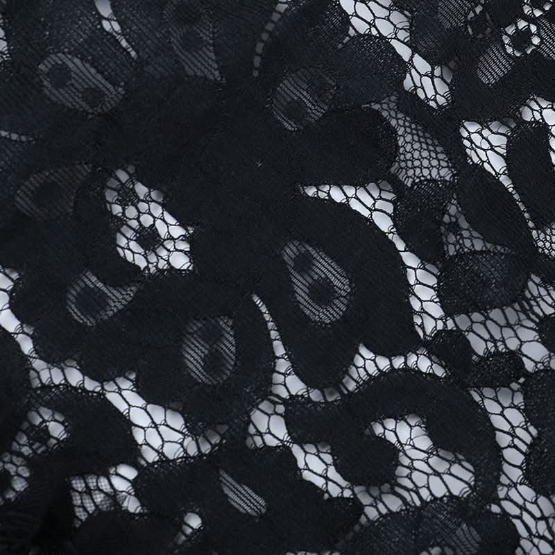 Dramatic Black Lace Bell Sleeve Shrug – Your Ultimate Fall, Halloween & Holiday Layering Essential