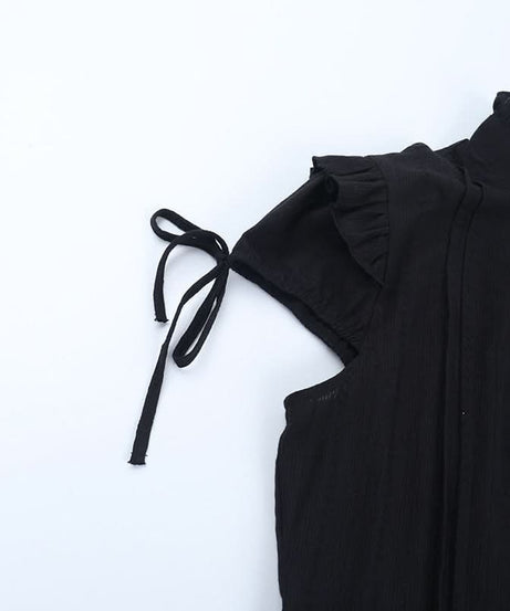 Gothic Romance Ruffled High Neck Blouse - Fall & Halloween Essential