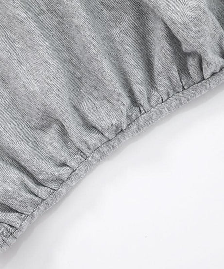 Effortless Fall Style: Women's Flattering Ruched V-Neck Cotton Short Sleeve Tee