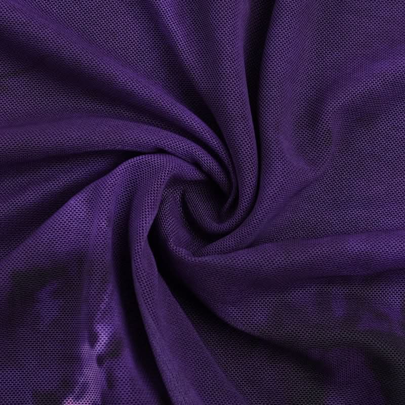 Enchanting Ombre Mermaid Maxi Dress - Gothic Witchy Halloween Party Gown