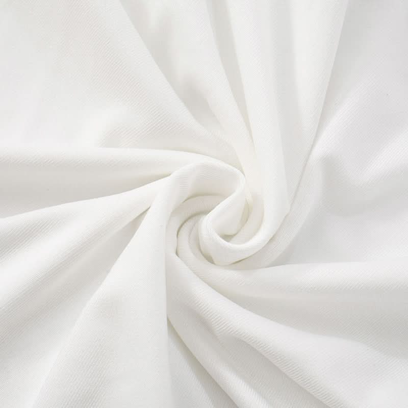 Stunning White Halter Plunge Mini Dress with Seashell Charm - Your Warm Weather Getaway Essential