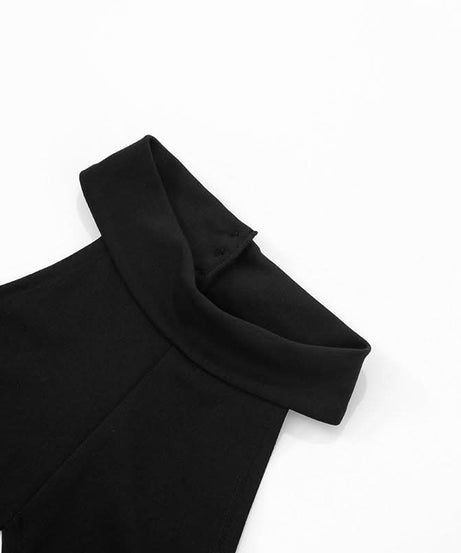 Daring Halter Keyhole Cutout Shorts Set - Your Essential Fall & Halloween Party Outfit