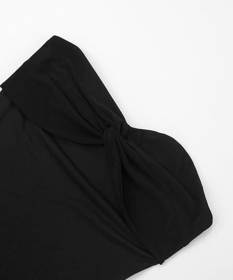 Glamour Noir Sweetheart Ruched Strapless Maxi Dress - Your Essential Holiday & Evening Statement