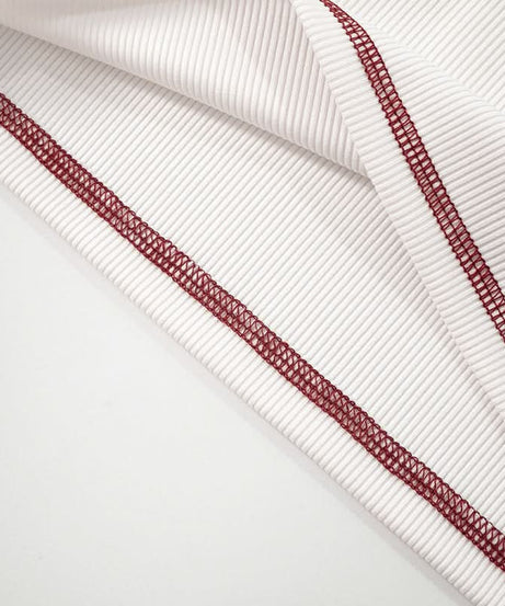 Y2K Flirty Lips Ribbed Cami Top - Square Neck Fall Essential