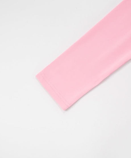 Coquette Chic Pink Heart Cutout Long Sleeve Top | Ruched Fall Fashion Statement