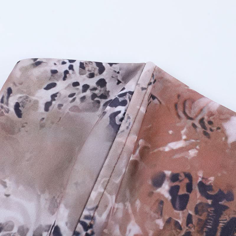 Fierce Mixed Animal Print Strapless Corset Top | Trendy Fall Fashion with a Y2K Edge