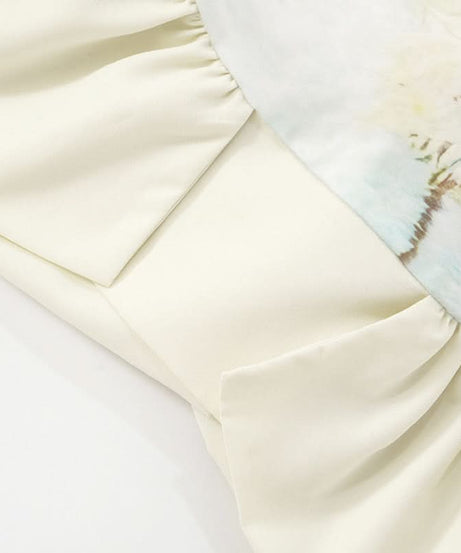 Fierce Snarling Dog Graphic Tube Top - Edgy Peplum & Spooky Chic Fall Style