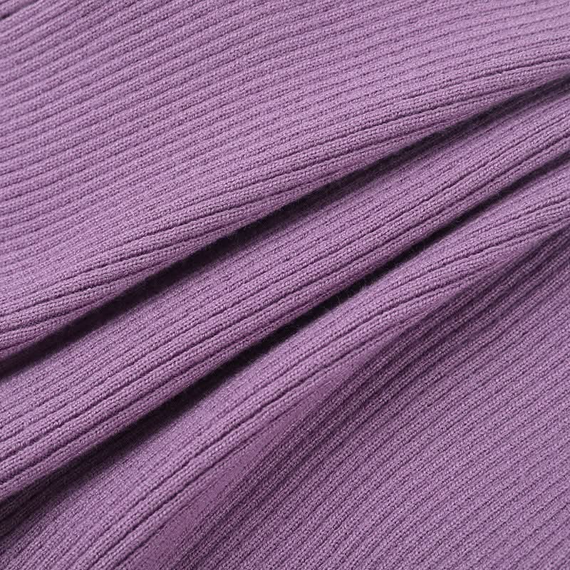 Statement "TRUST ME" Ribbed Tube Top - Y2K Knit Strapless Crop for Fall Fashion