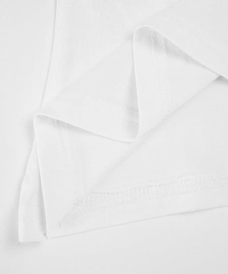 Sparkle & Spirit: Women's White Cowl Neck Tank Top with Dazzling Rhinestone Cross – Chic Fall Layering Essential