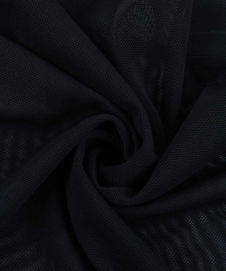 Chic Black Halter Mesh Bodycon Mini Dress - Fall Party & Night Out Ready