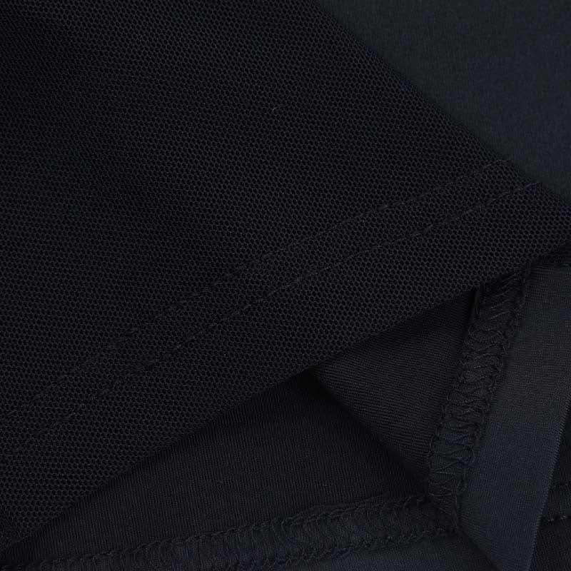 Chic Black Halter Mesh Bodycon Mini Dress - Fall Party & Night Out Ready