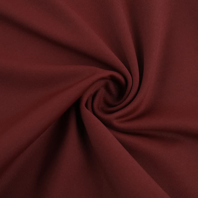 Stunning Fall Statement: Burgundy One-Shoulder Flared Jumpsuit